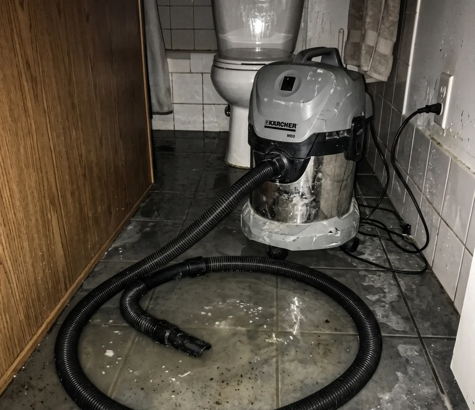 Water extraction for a home in Spokane Valley being checked over