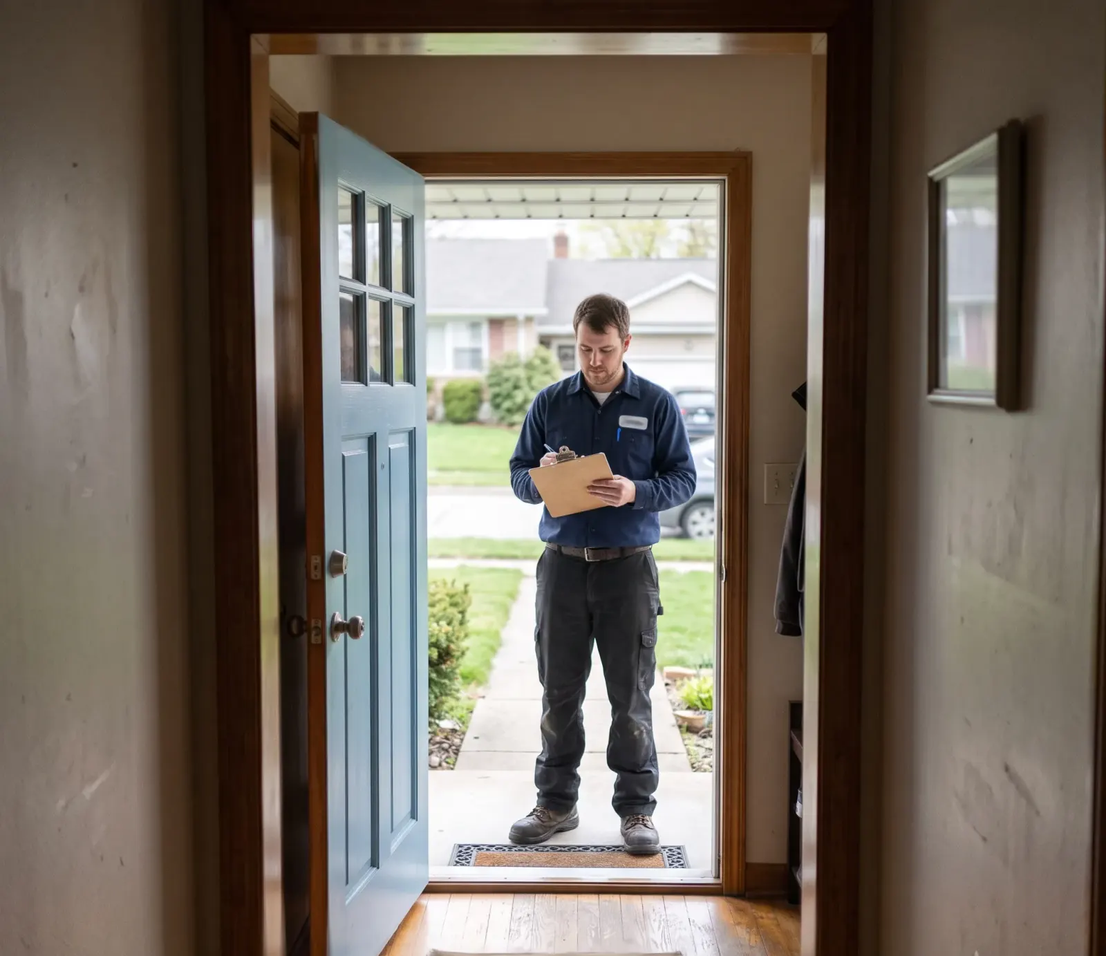 Residential emergency water extraction in Spokane Valley, WA
